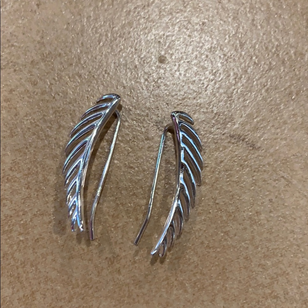 Stella and Dot Heaven ear climber earrings